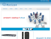 Tablet Screenshot of horizon.al
