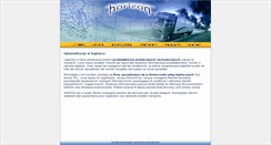 Desktop Screenshot of horizon.pl